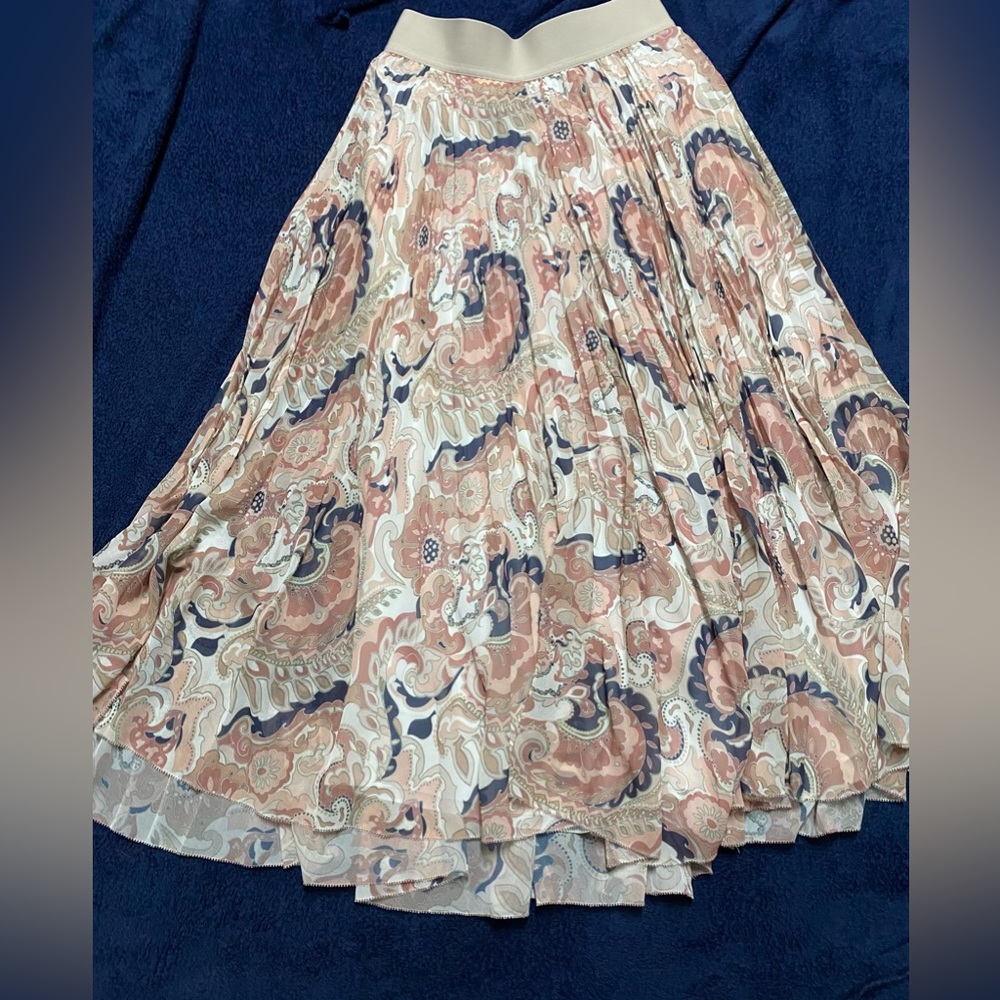 Wilfred pleated skirt